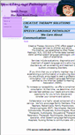 Mobile Screenshot of creativetherapysolutions.com